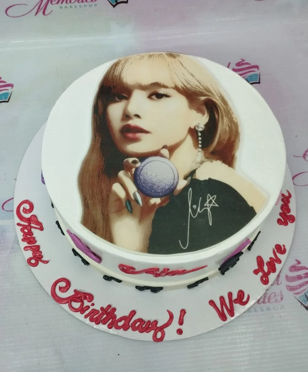 Blackpink Lisa Frog Cake Design