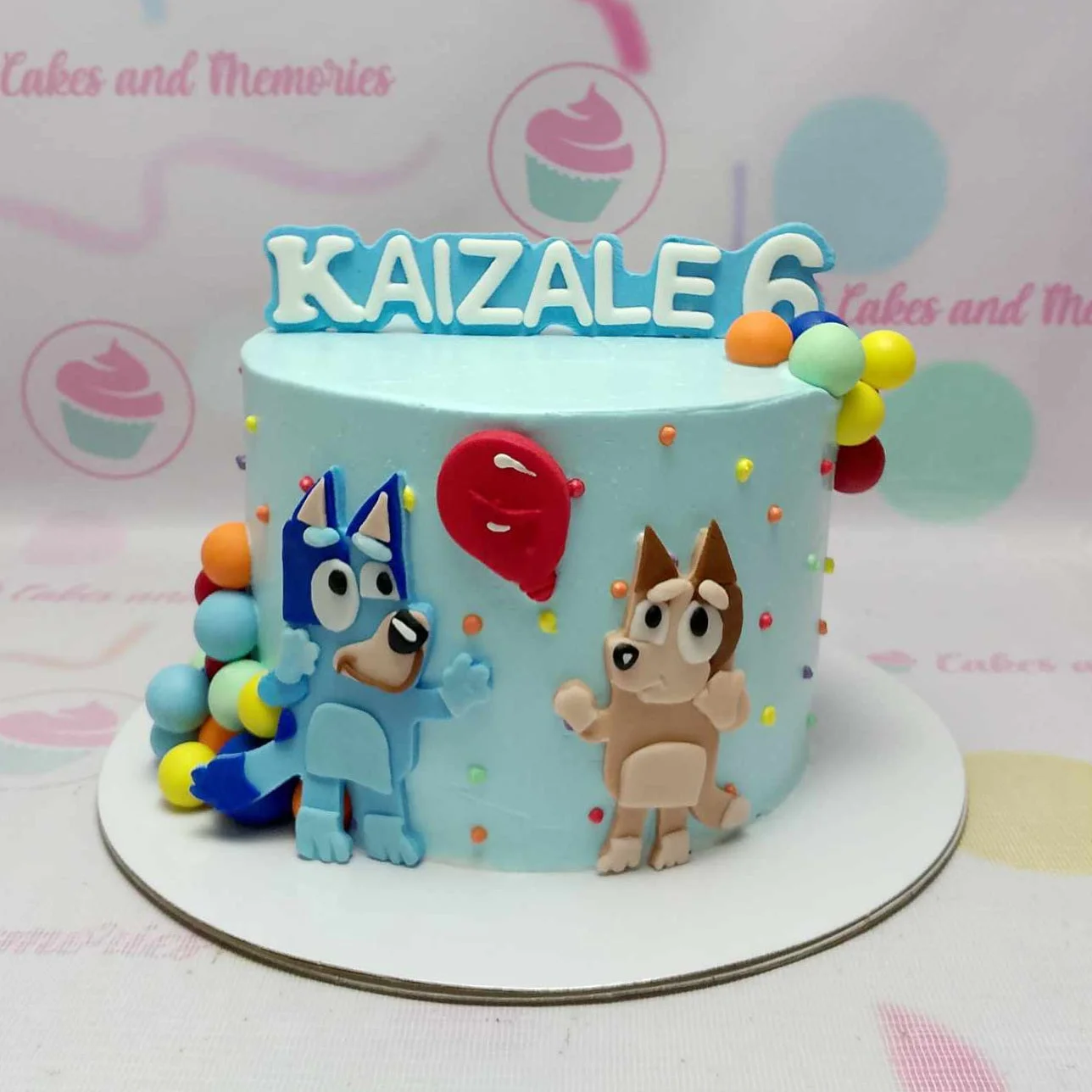 Bluey Cake