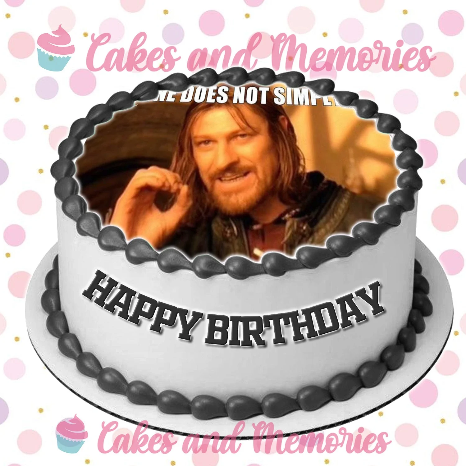 Boromir Meme Cake