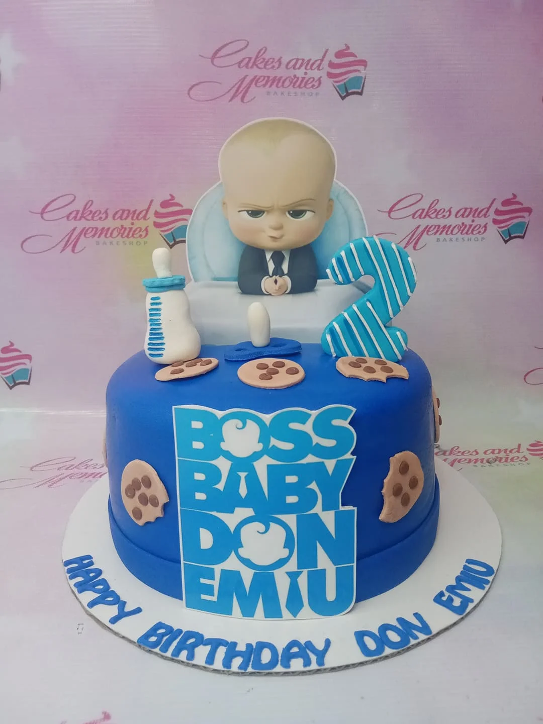 Boss Baby Cake