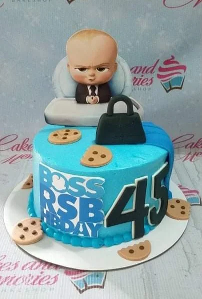 Boss Baby Cake