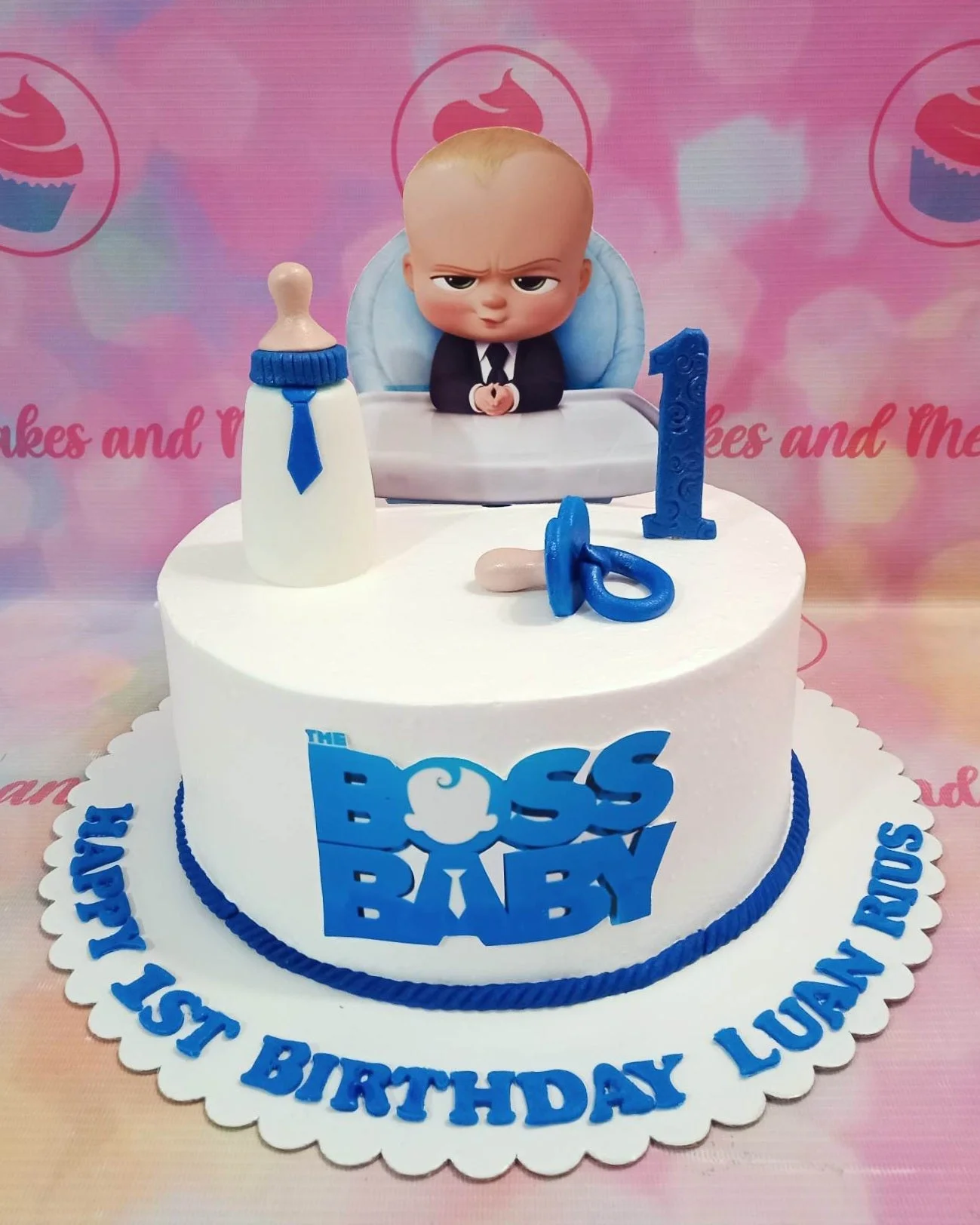 Boss Baby Cake