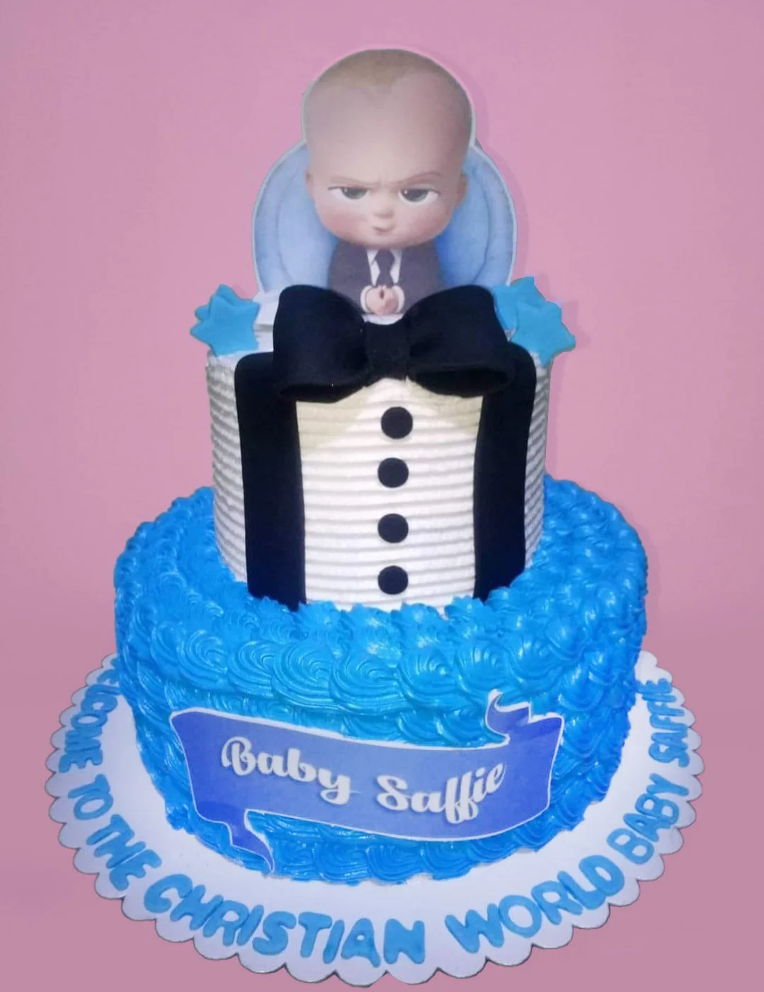 Boss Baby Cake