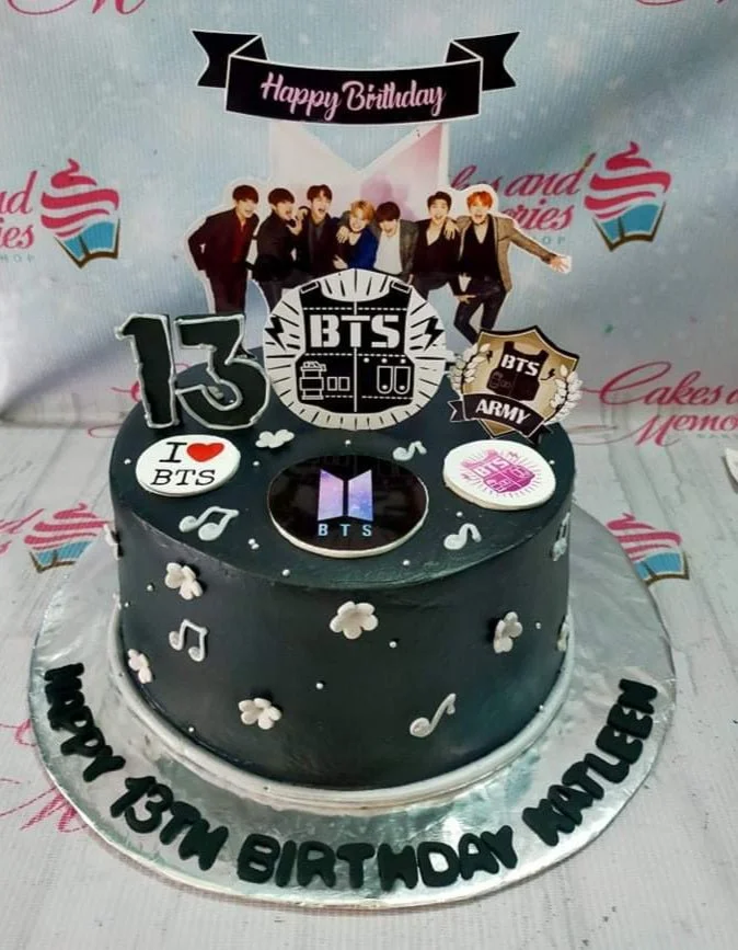 Bts Kpop Cake