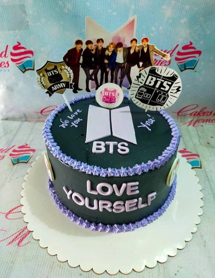 Bts Kpop Cake