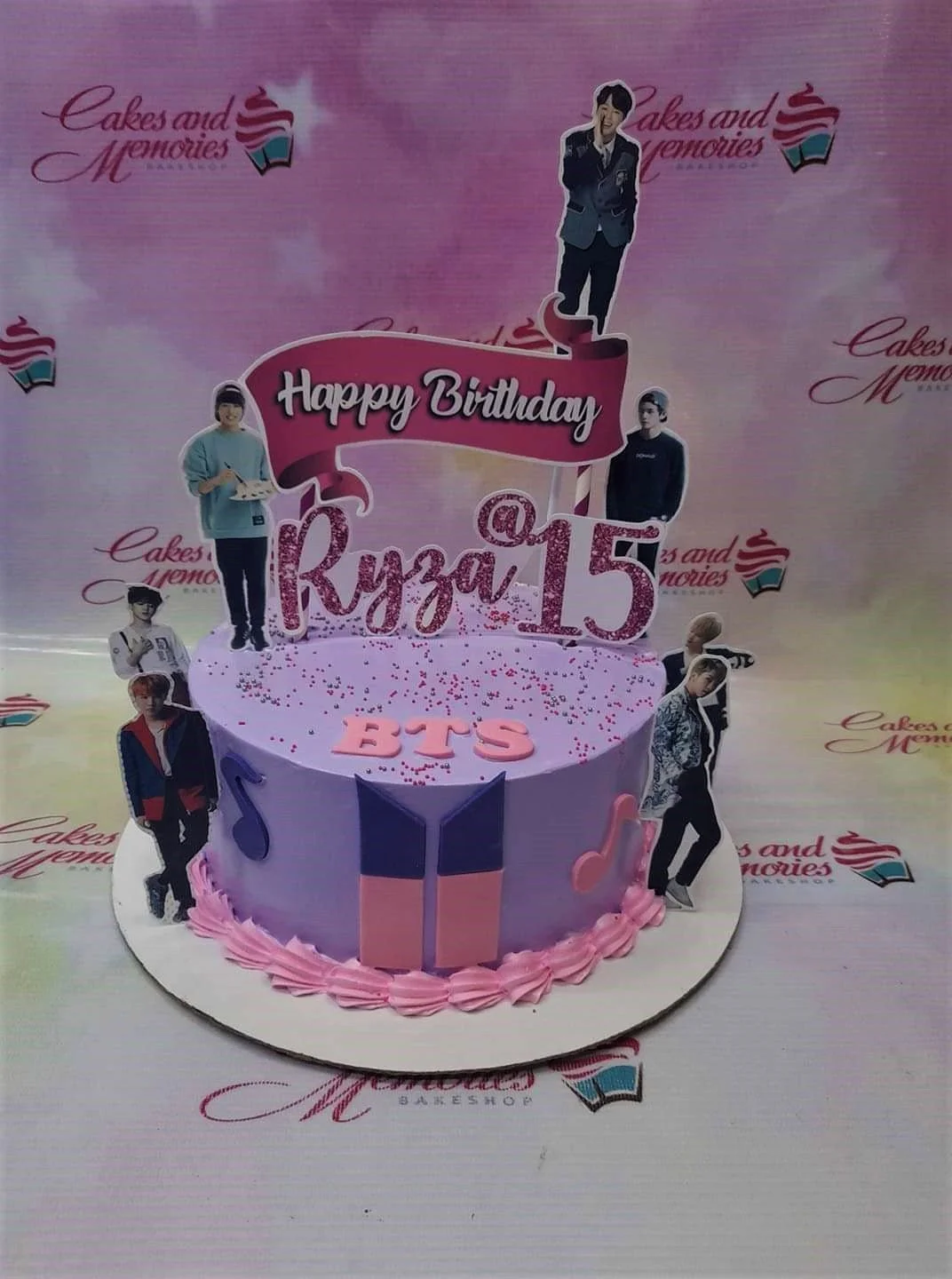 Bts Kpop Cake