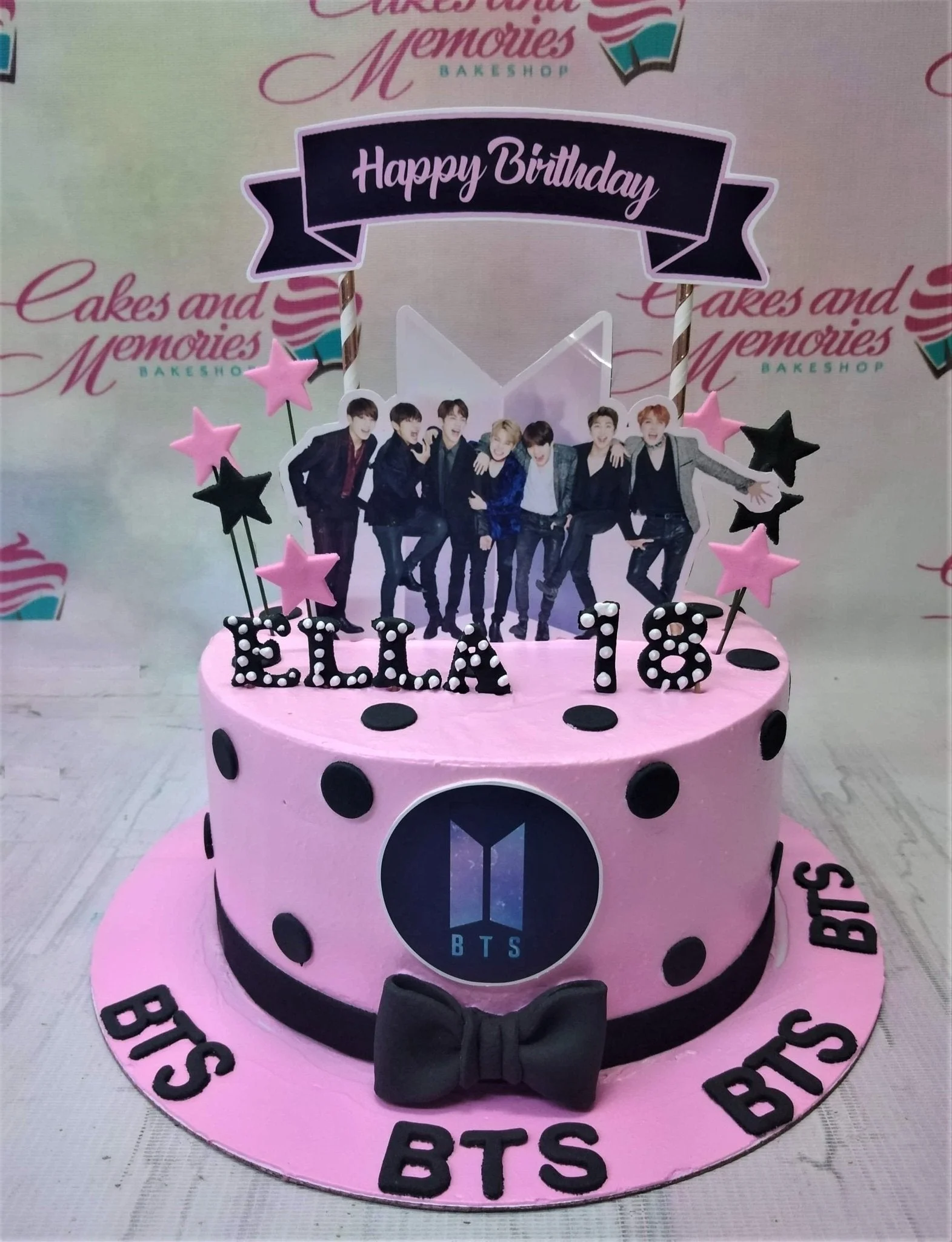 Bts Kpop Cake