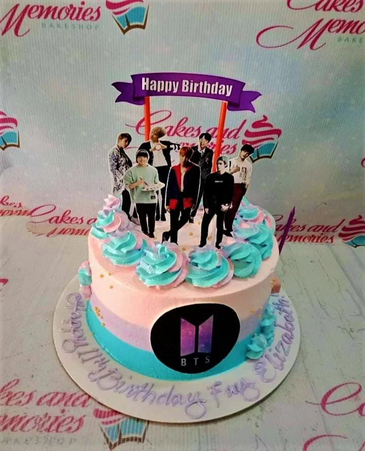Bts Kpop Cake