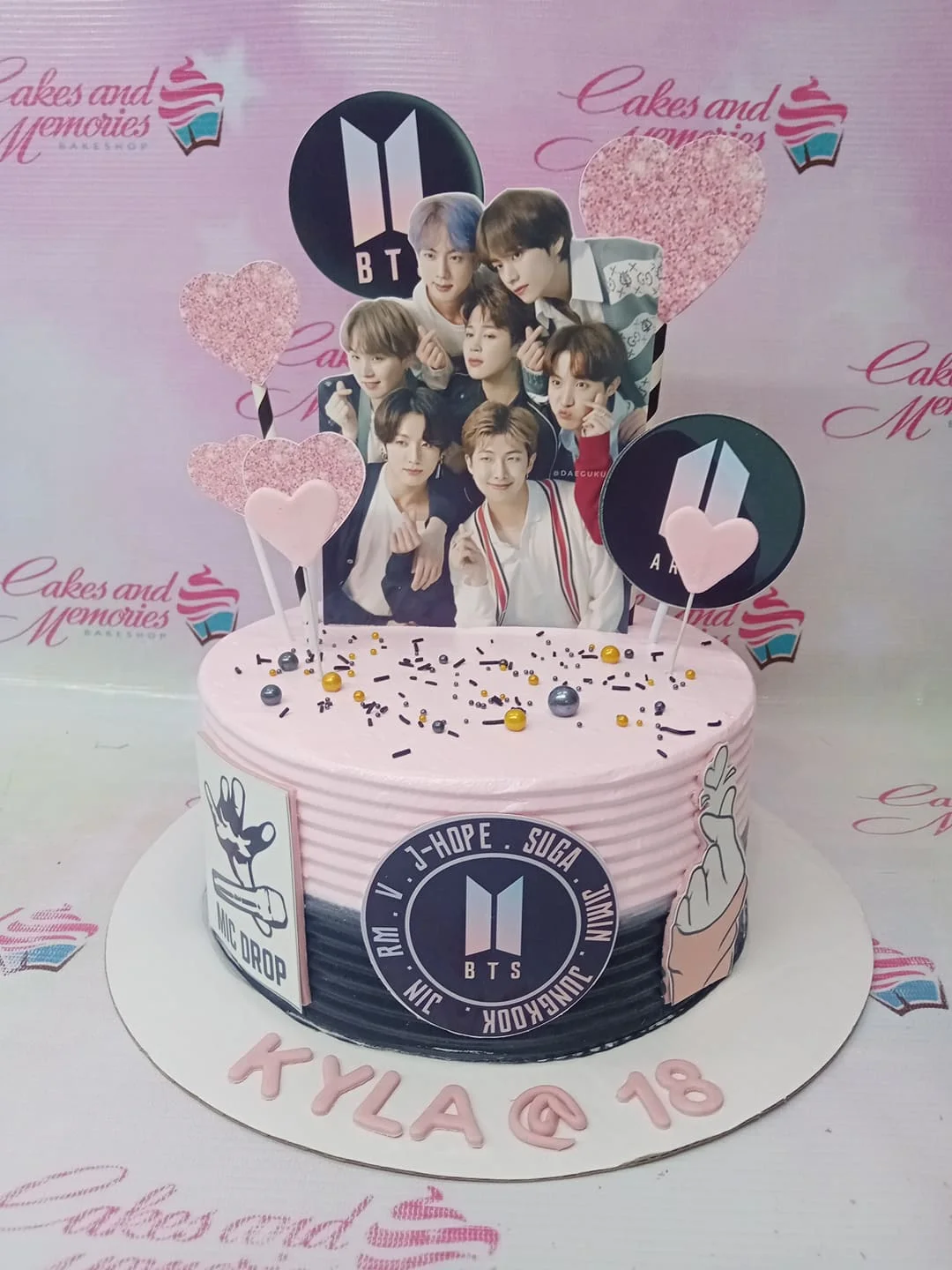Bts Kpop Cake