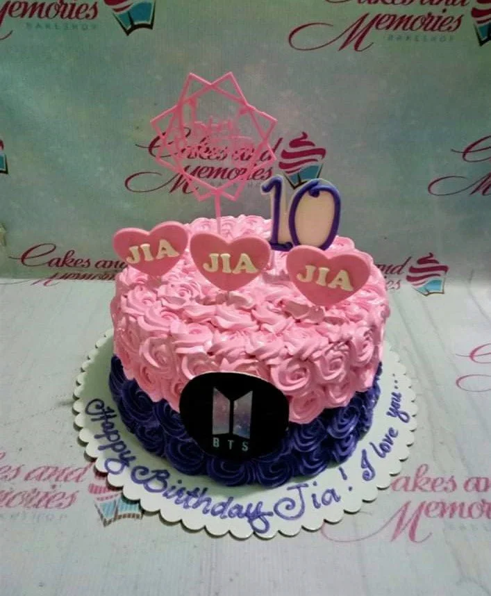 Bts Kpop Cake