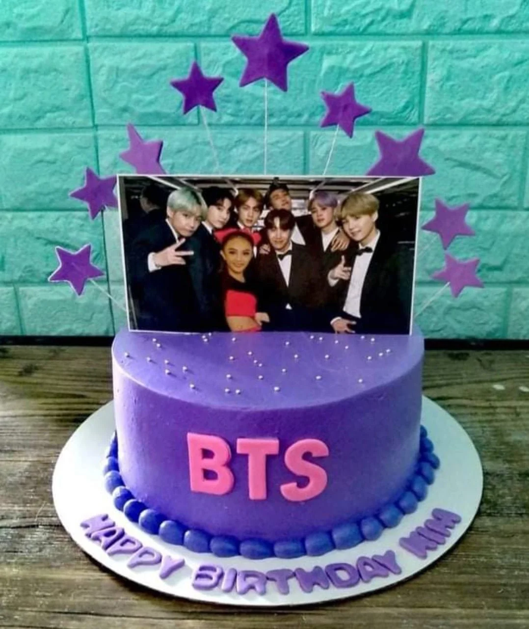 Bts Kpop Cake