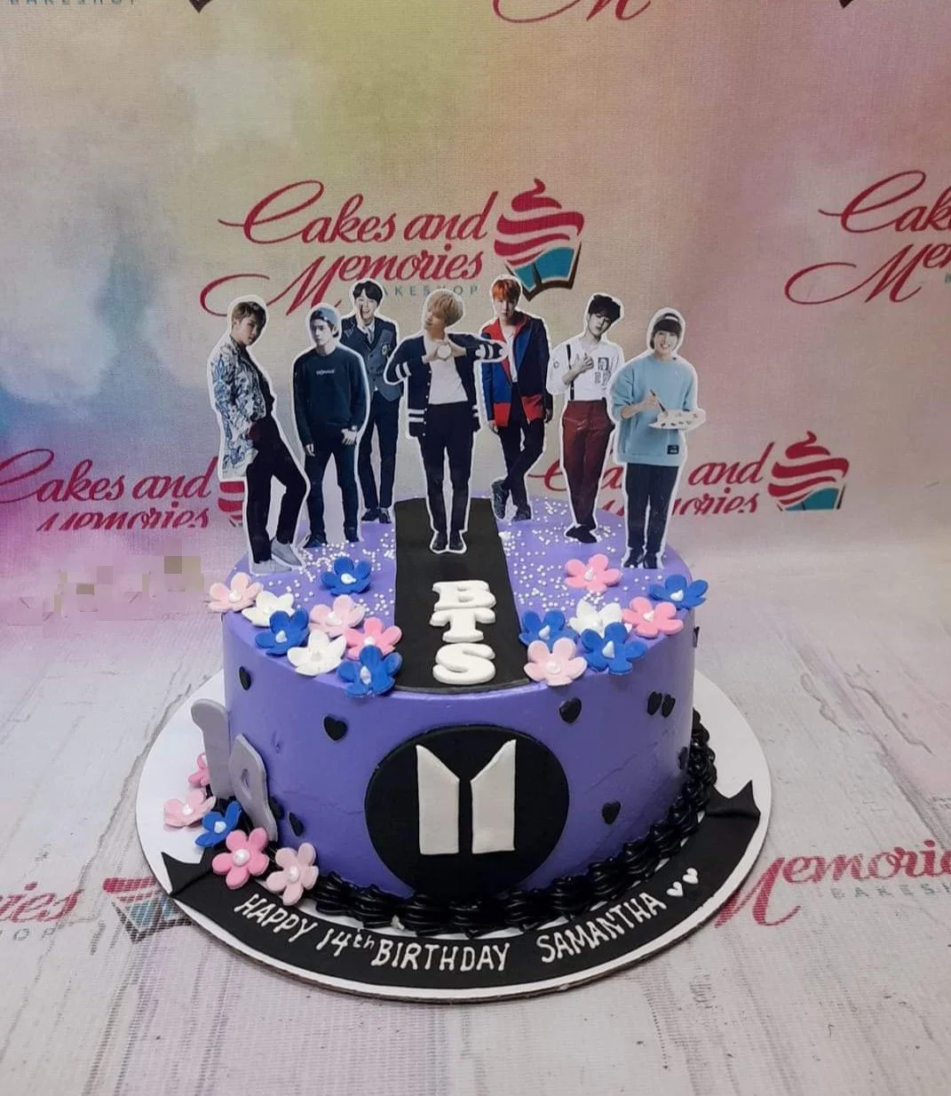 Bts Kpop Cake