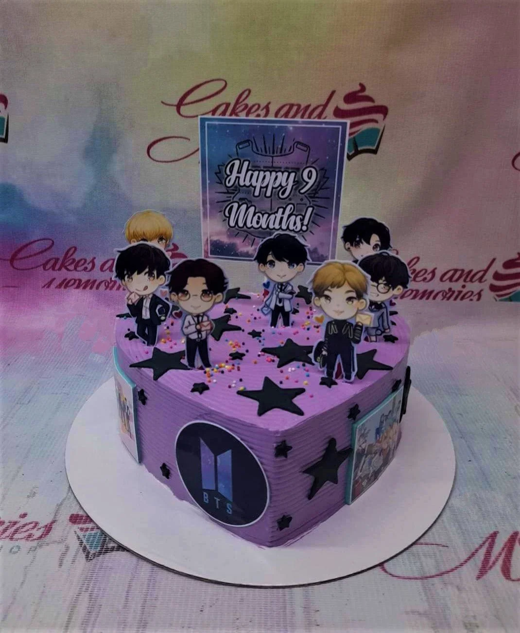 Bts Kpop Cake