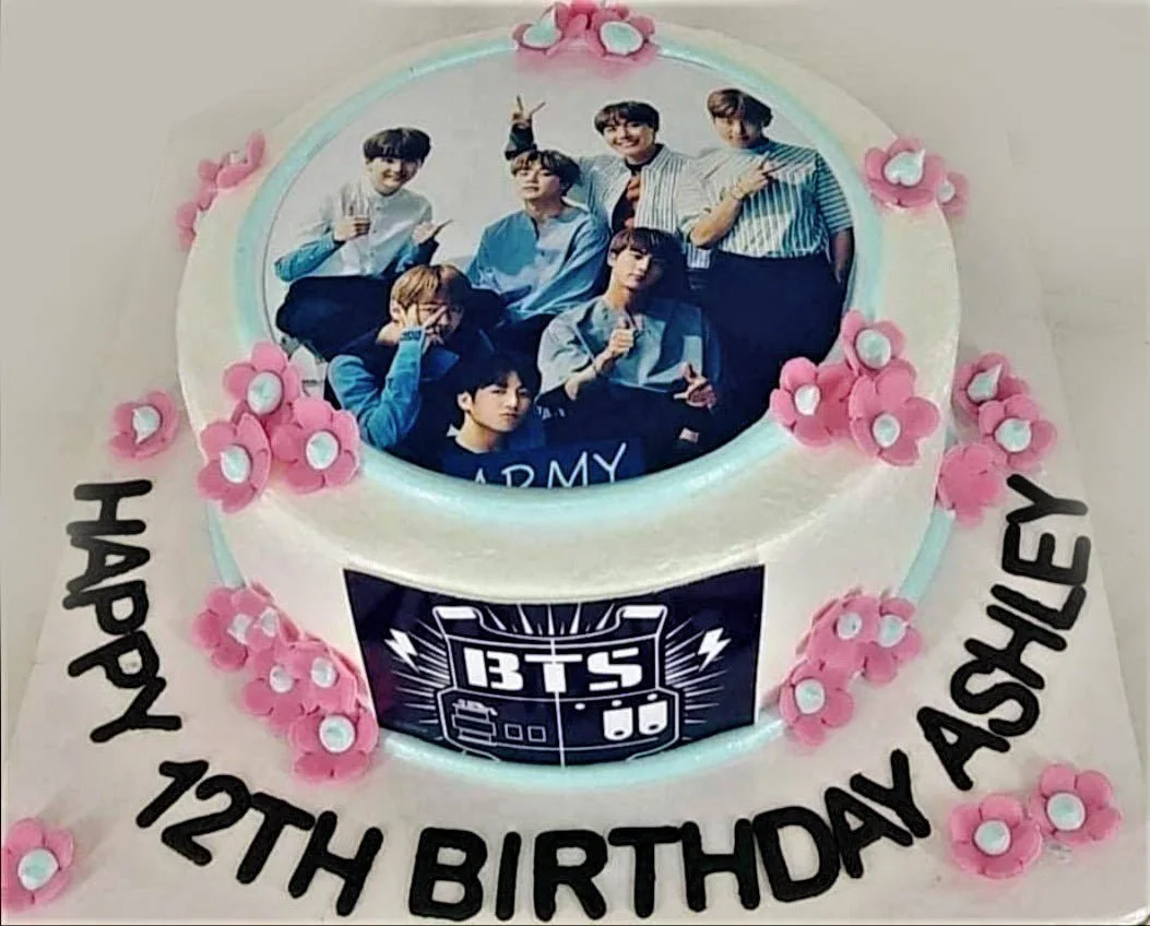 Bts Kpop Cake