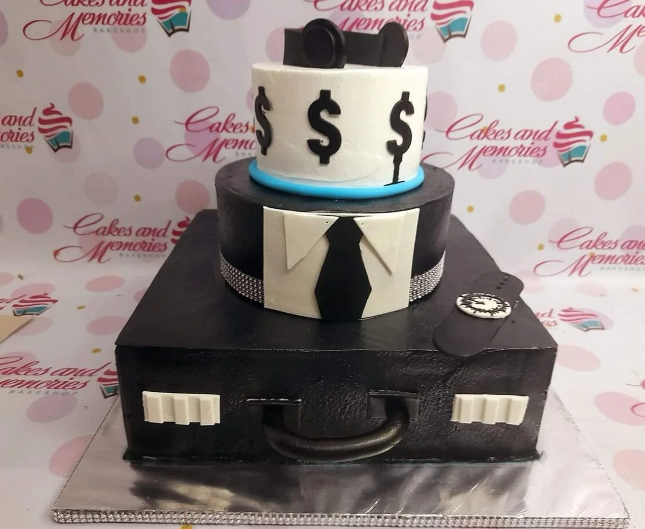 Business Success Watch Cake Design