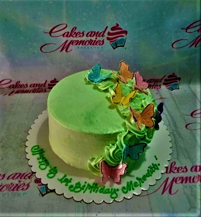 Butterfly Butterflies Cake Design