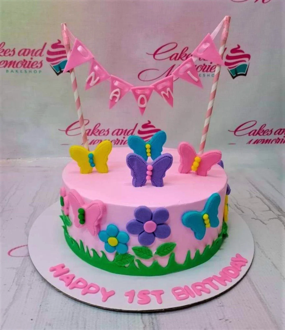 Butterfly Butterflies Cake Design