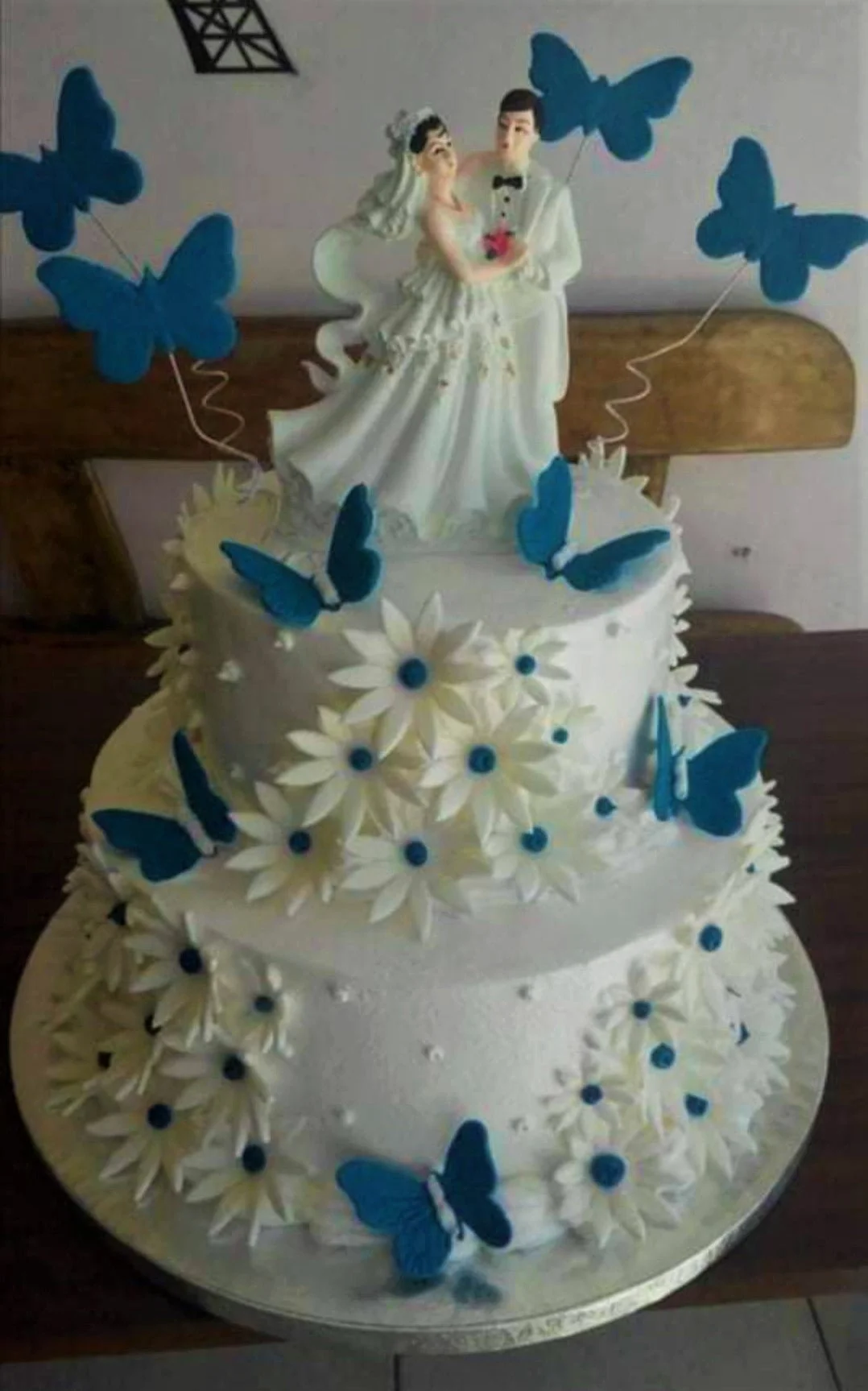 Butterfly Wedding Cake