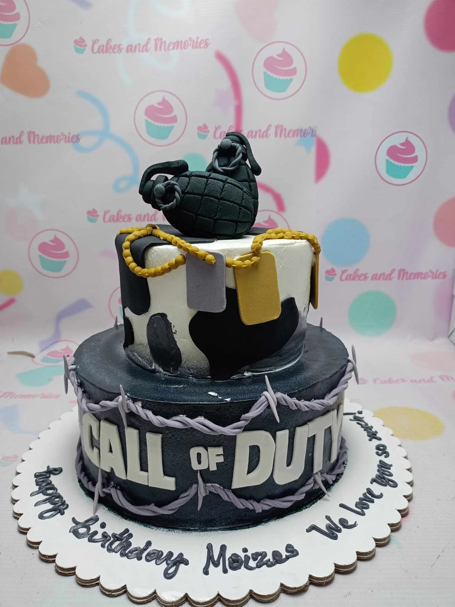 Call Of Duty Military Cake Design