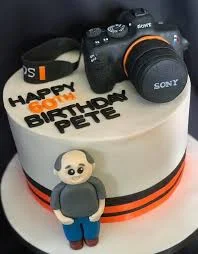 Camera Birthday Cake