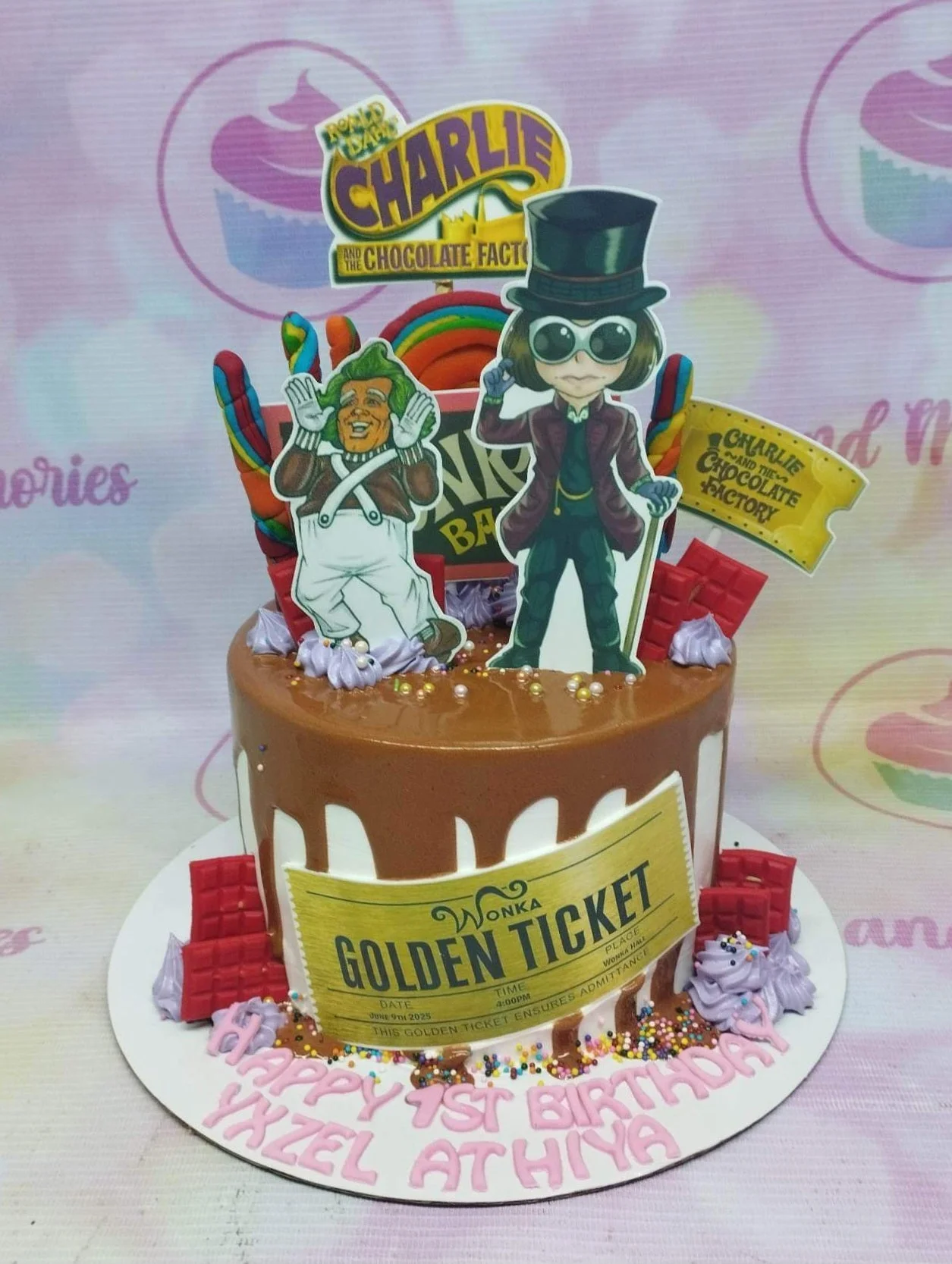 Charlie And The Chocolate Factory Cake
