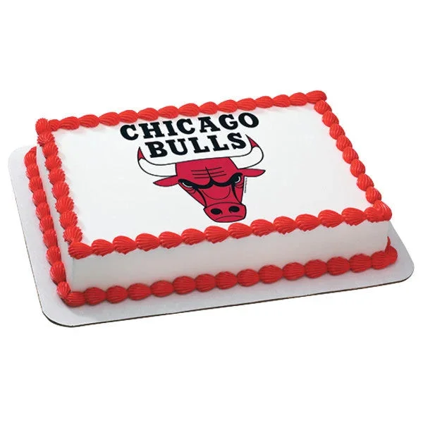 Chicago Bulls Trolls Cake Design