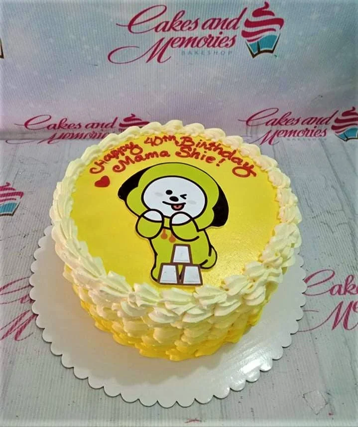 Chimmy Bt21 Character Cake Design