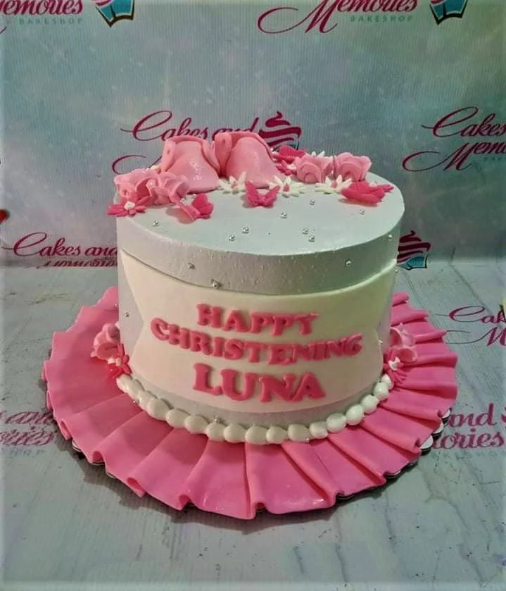 Christening Fishing Cake Design Christening Fishing Cake Design