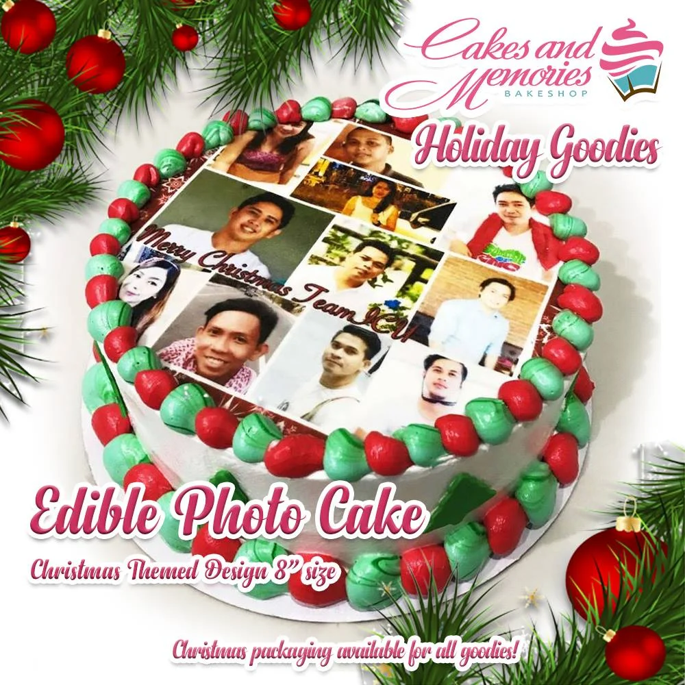 Christmas Photo Edible Photo Stranger Things Cake Design