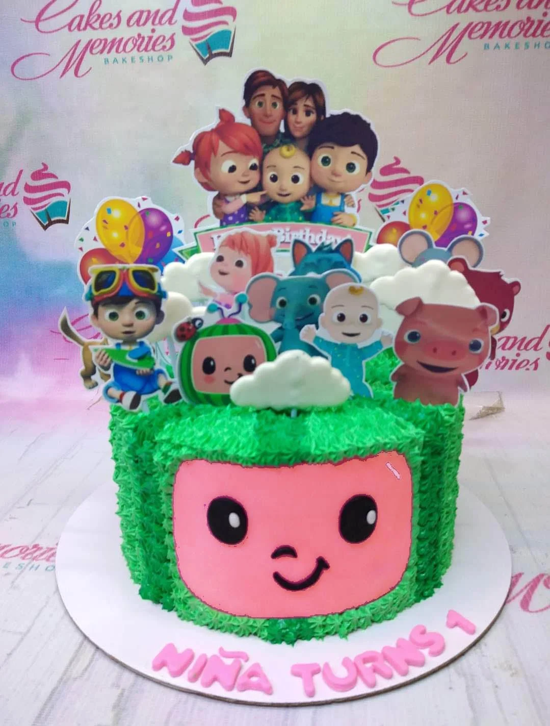 Cocomelon Cake