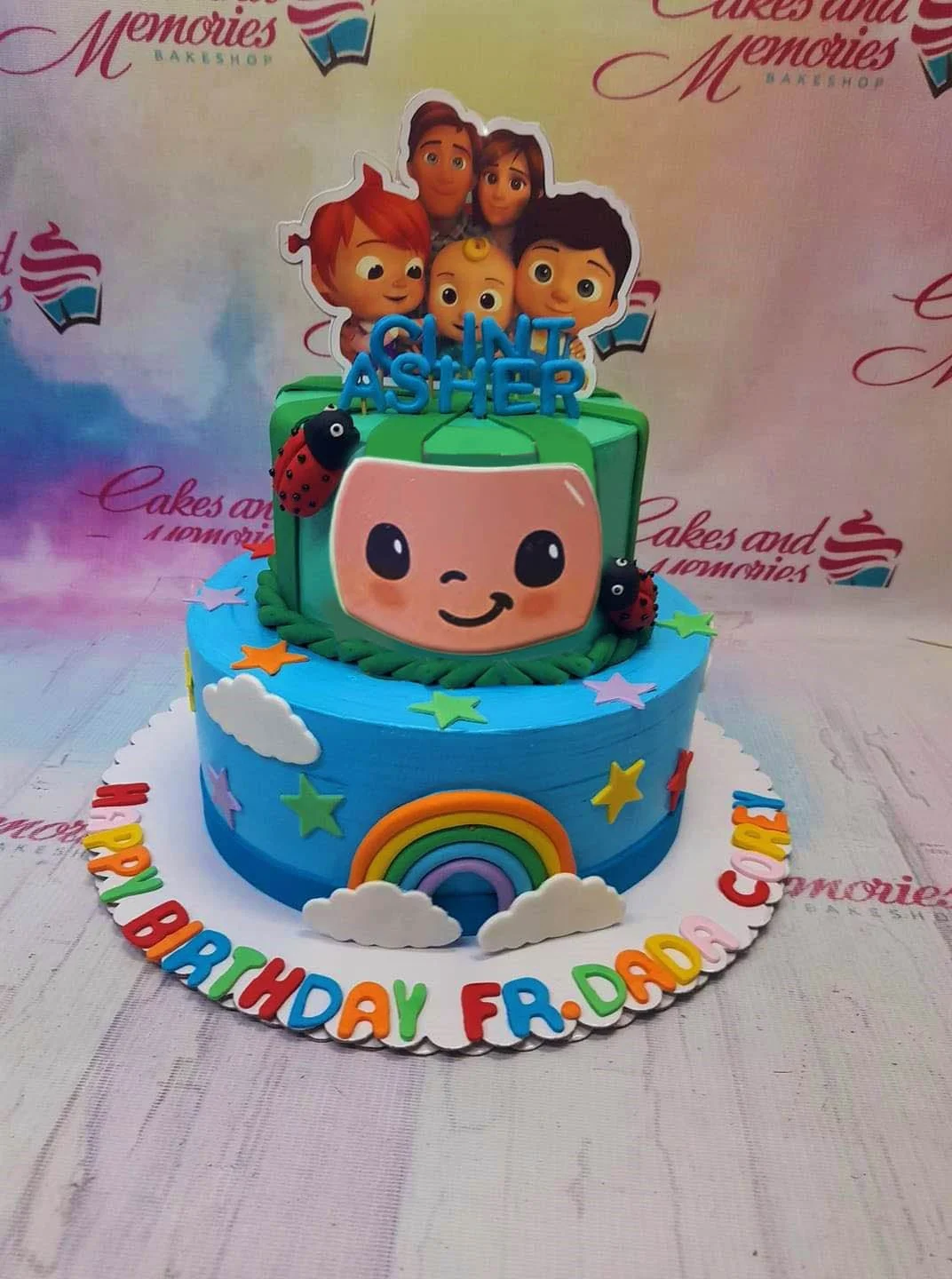 Cocomelon Bugs Cake Design