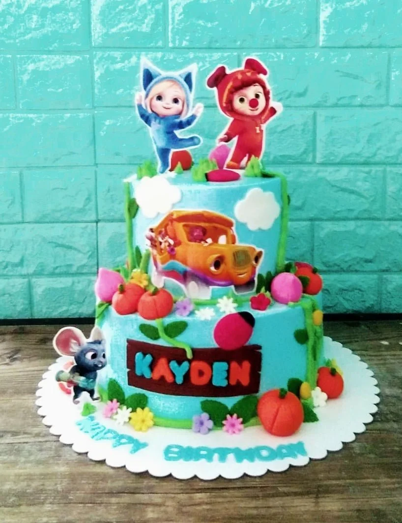 Cocomelon Shopkins Cake Design