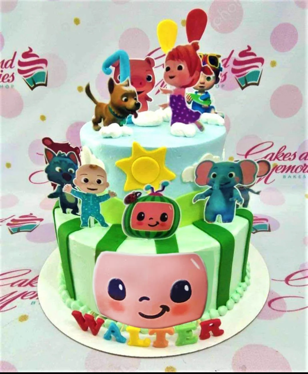 Cocomelon Cake