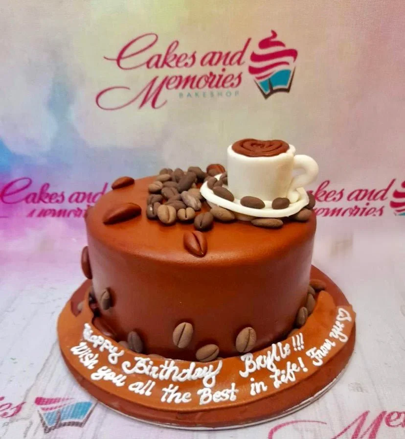 Coffee Jeans Cake Design