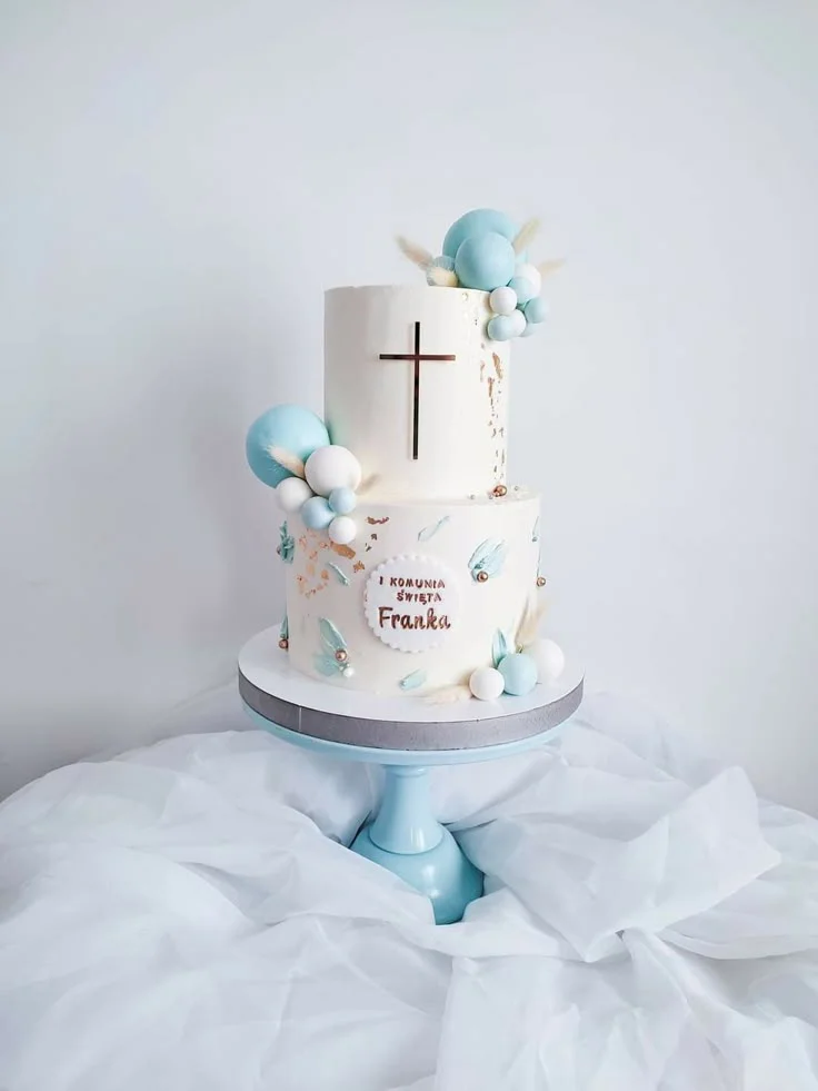 Communion Chiffon Cake Design Communion Chiffon Cake Design