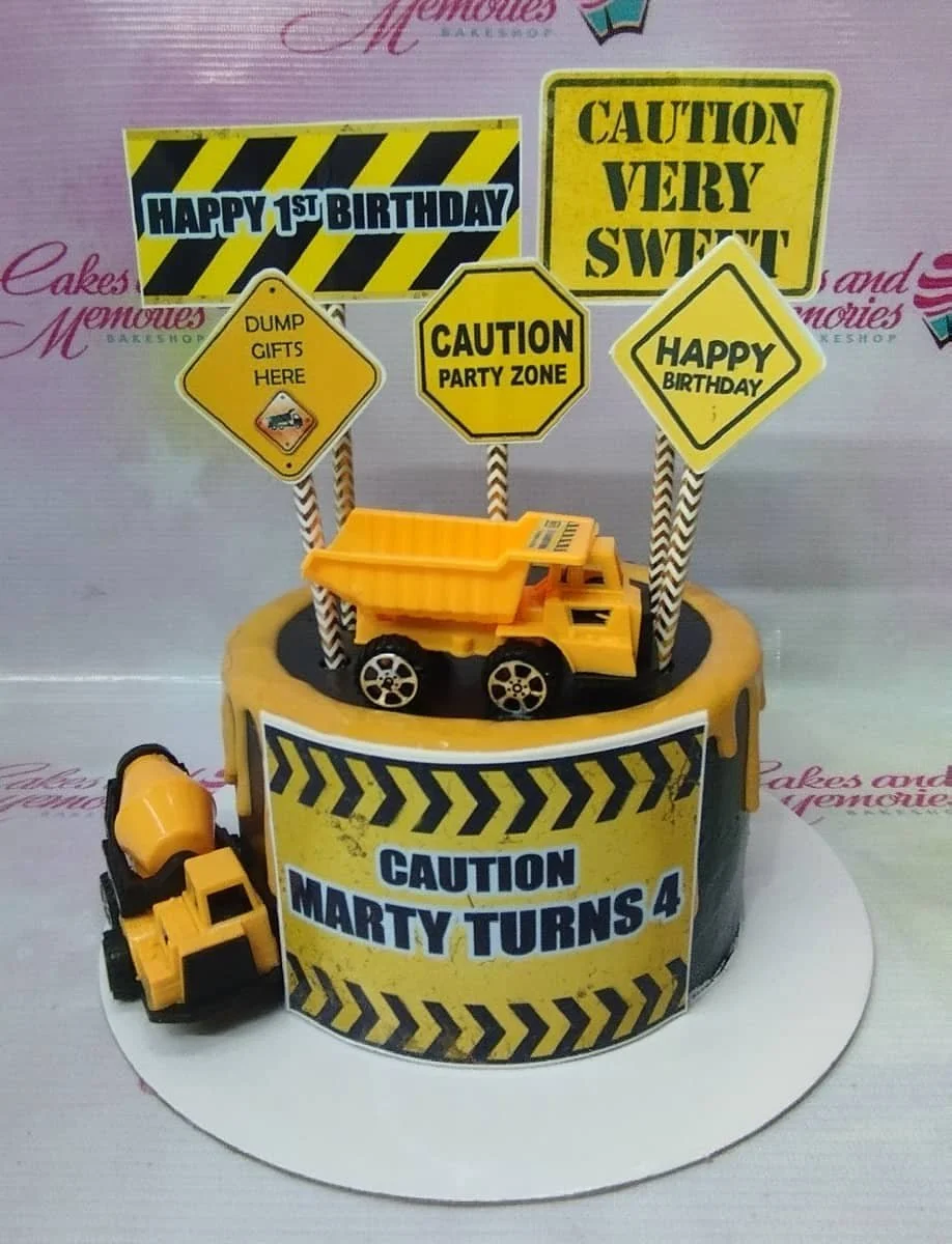 Construction Cake Construction Cake