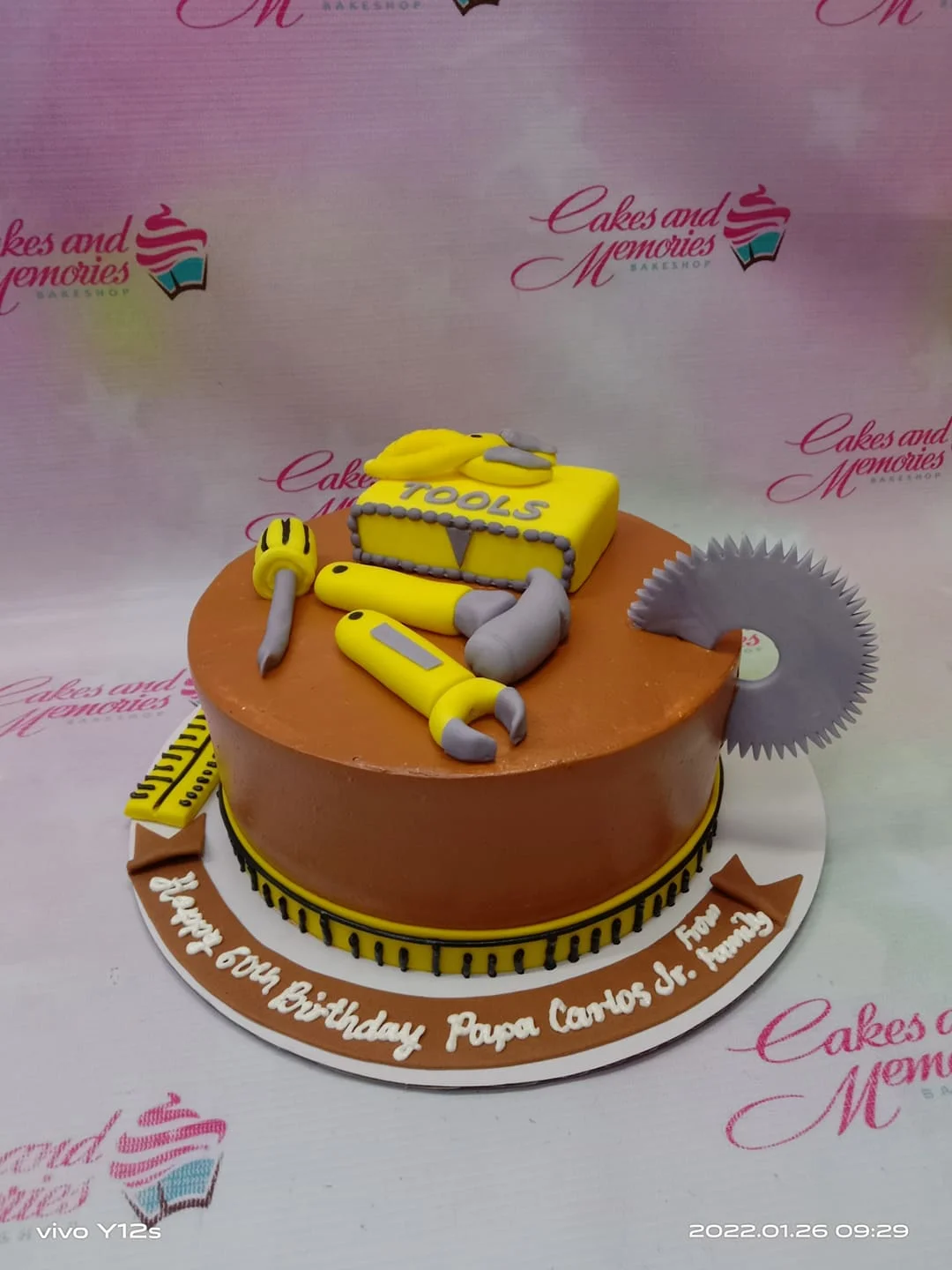 Construction Tools Beyblade Cake Design