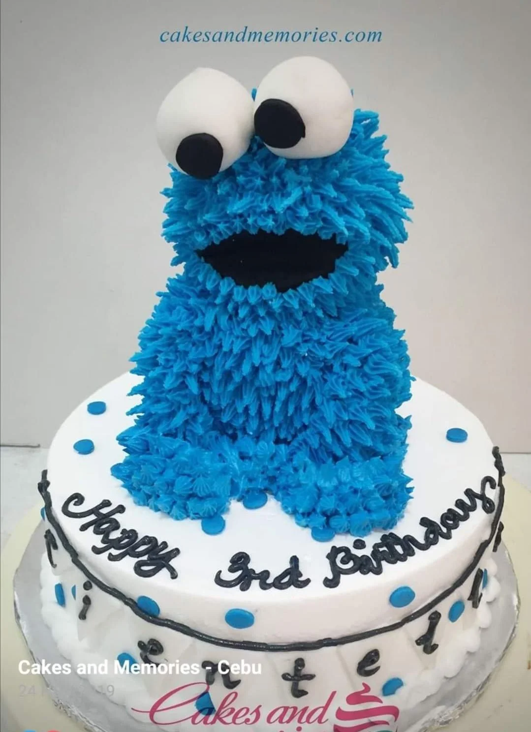 Cookie Monster Cake