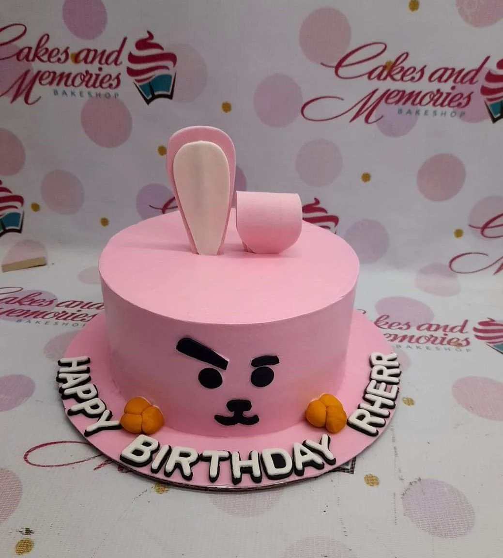 Cooky Bt21 Character Cake Design