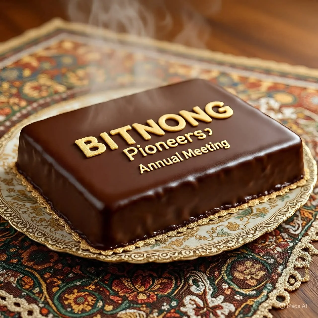 Corporate Chocolate Karate Cake Design