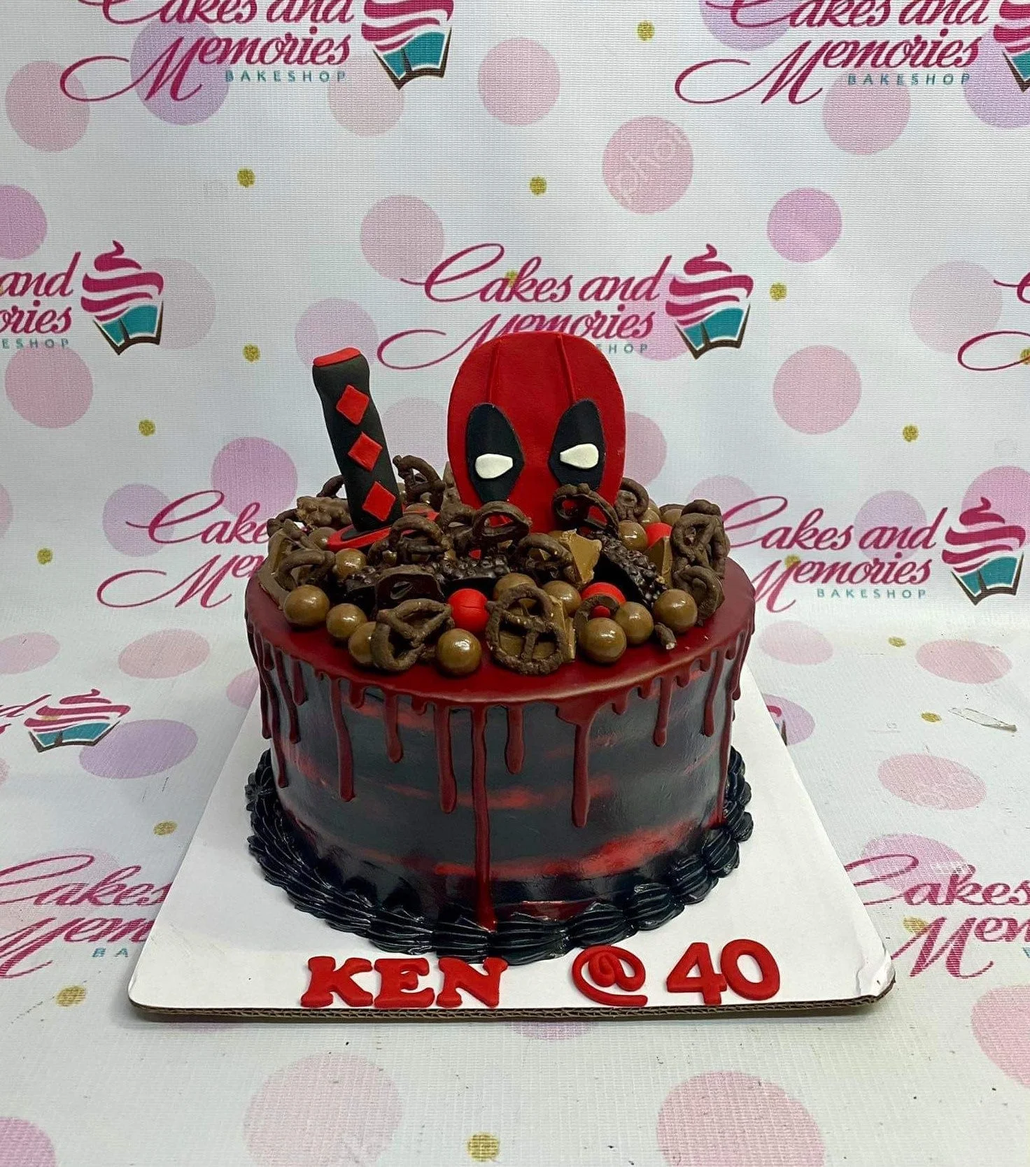 Deadpool Cake