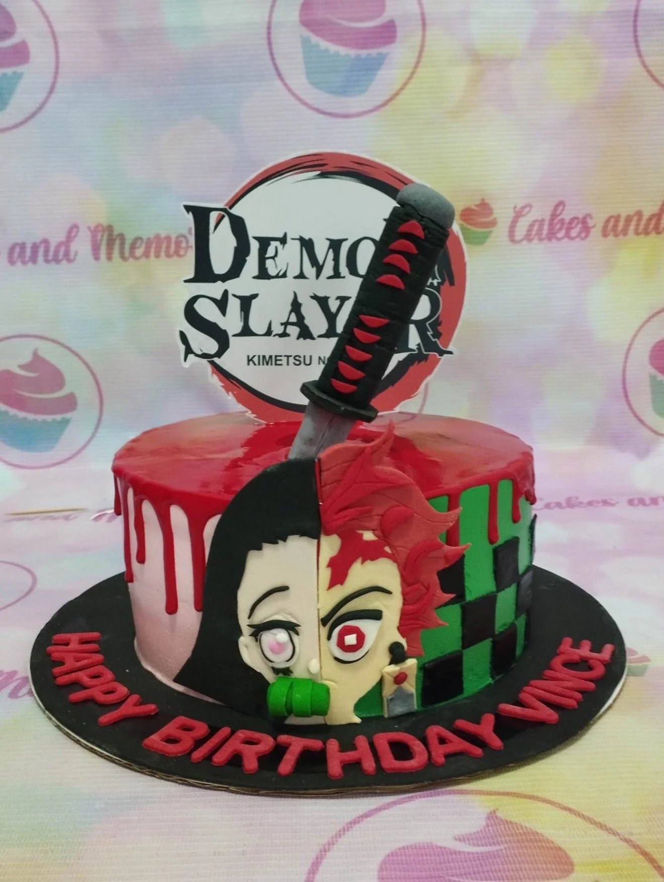 Demon Slayer Cake