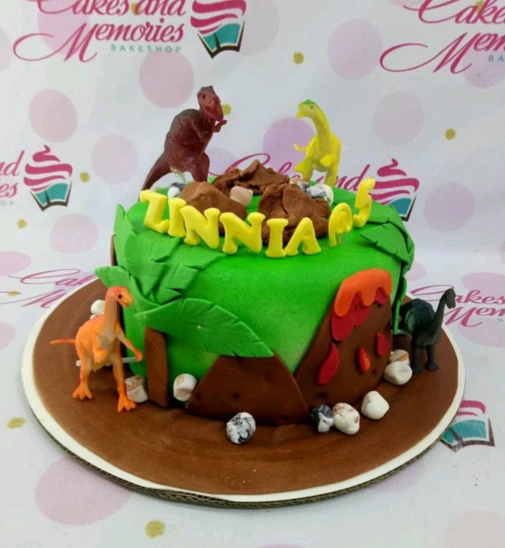 Dinosaur Fast And Furious Cake Design