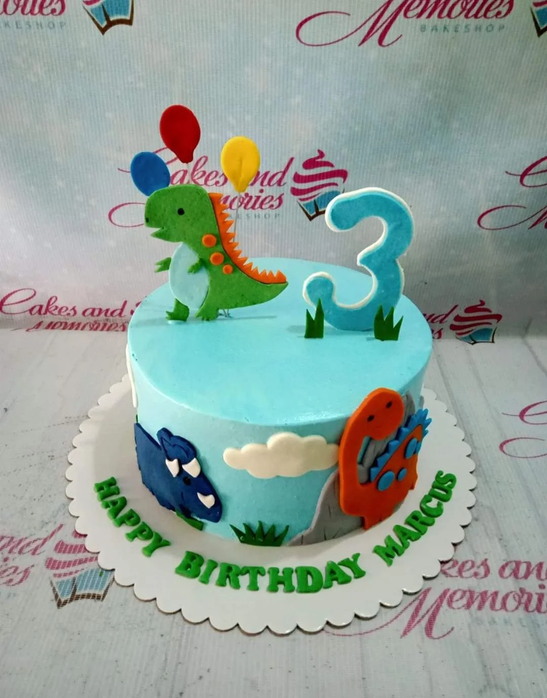 Dinosaur Cake