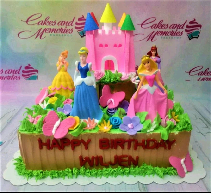 Disney Princess Belle Cake Design
