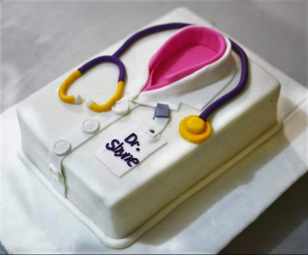 Doctor Labubu Cake Design