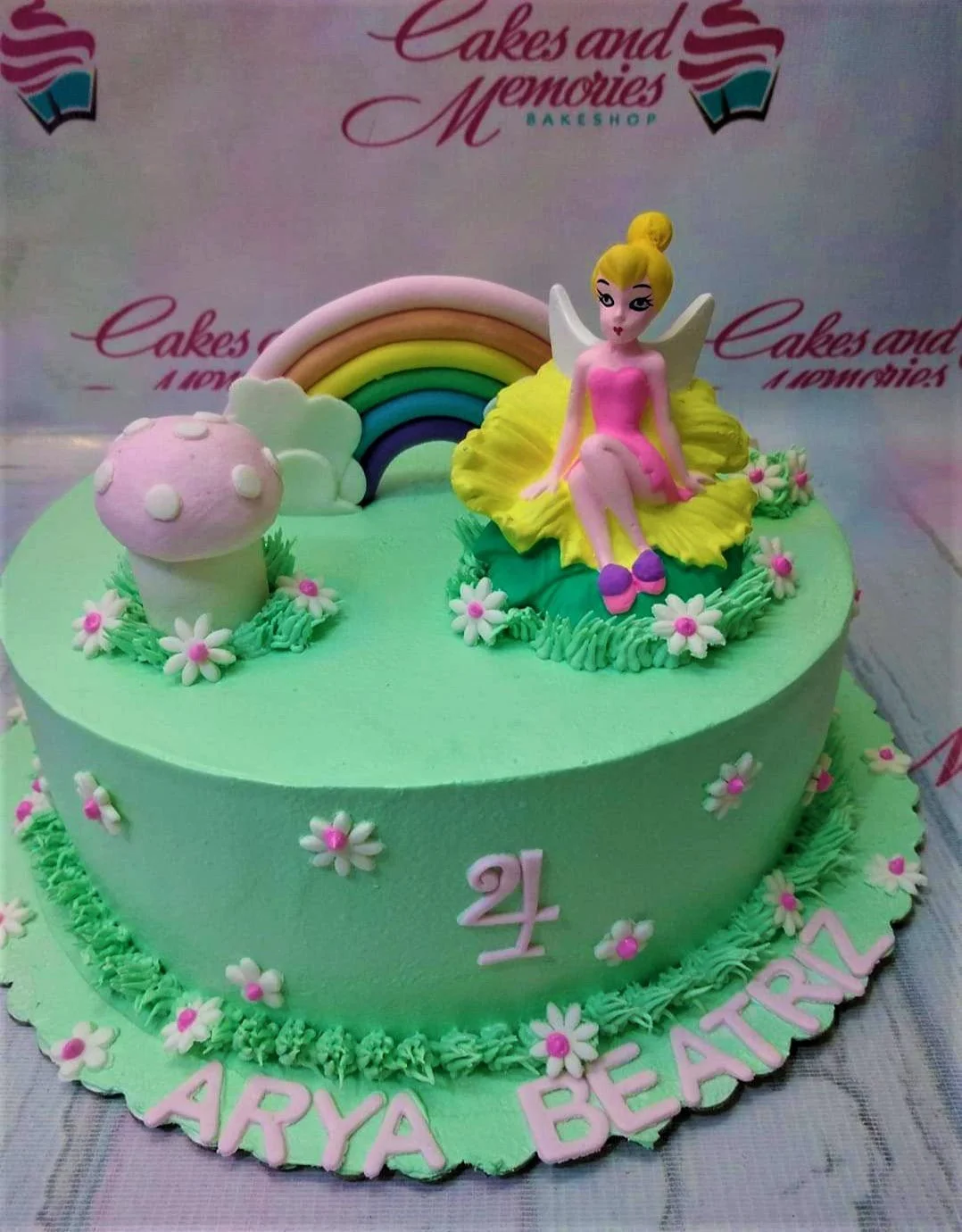 Fairy Garden Cake