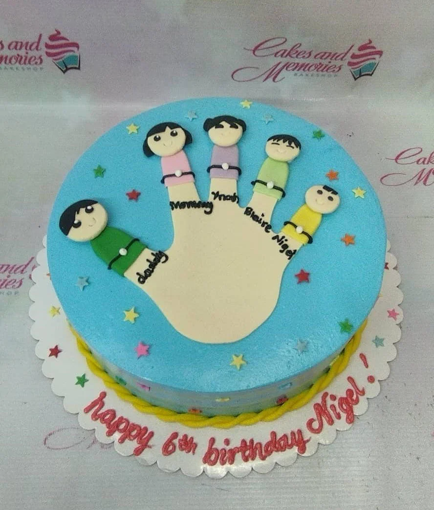 Finger Family Spy X Family Cake Design