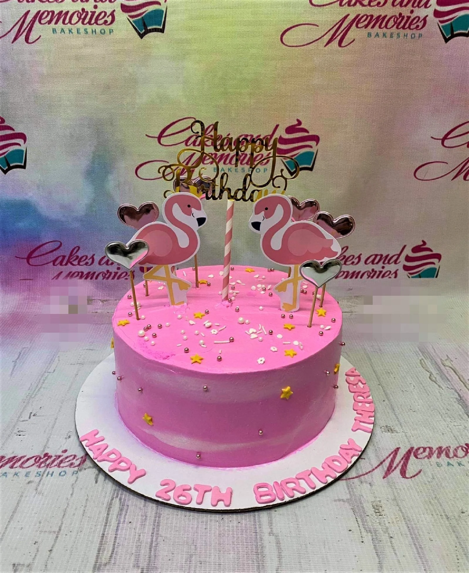 Flamingo Cake