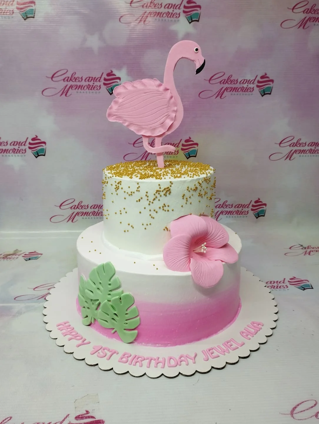 Flamingo Cake